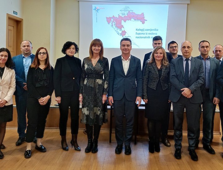 Si è tenuto il primo incontro dei vicepresidenti provenienti dalle file delle minoranze nazionali del territorio della Repubblica di Croazia