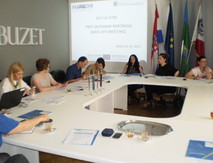 Održan kick-off meeting projekta PUT-UP Istre