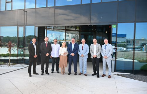 Istarski župan Miletić posjetio Uniline Grupu