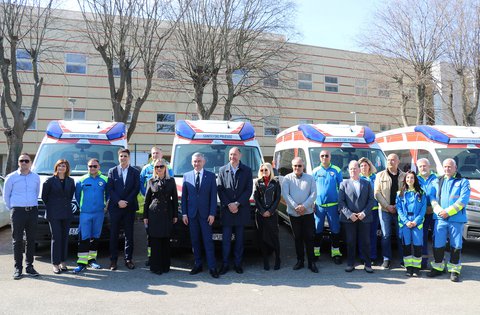 Istarska županija kupila 5 vozila za sanitetski prijevoz za Ispostave Pula, Rovinj, Labin, Umag i Buzet vrijedna preko pola milijuna eura