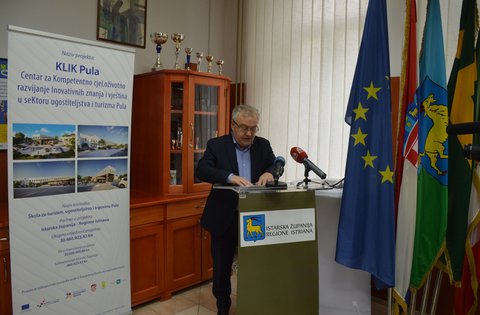 Presentato il progetto UE "Centro per lo sviluppo delle competenze innovative e delle abilità  nel settore dell'industria alberghiera e del turismo Pola - CLICK Pola"