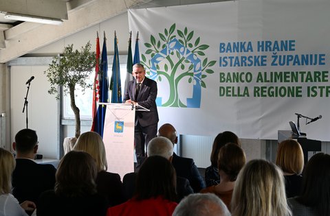 Istarska županija napravila važan korak prema uspostavi Banke hrane: svečano inaugurirana zgrada u Pazinu