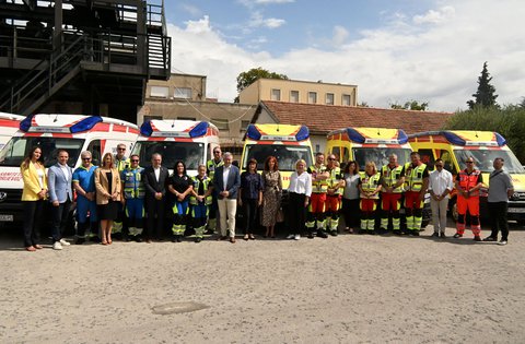 Od 2021. godine Istarska županija nabavila 53 ambulantna i vozila saniteta vrijedna više od 8,4 milijuna eura