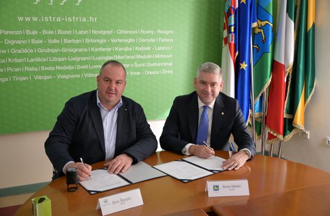 Istarska županija sufinancira dovršetak asfaltiranja nerazvrstane ceste Podmeja – Frki u općini Cerovlje