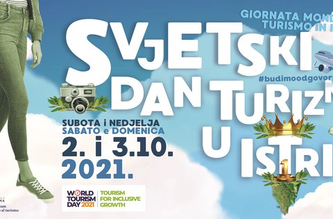 Celebrazione della Giornata mondiale del turismo in Istria nel 2021