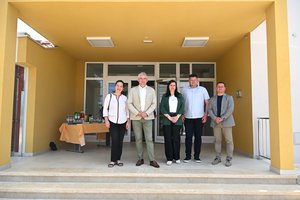 Il presidente della Regione Istriana Miletić ha visitato i lavori finali presso la SE Sanvincenti: nuova scuola e palestra pronte per l’insegnamento a turno unico