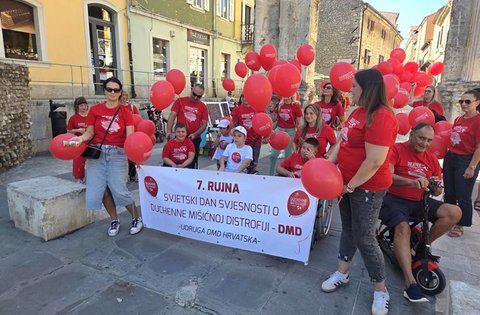 Istarska županija uz osobe koje žive s Duchenne mišićnom distrofijom i njihovim obiteljima