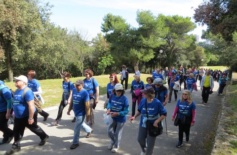 Pješačka manifestacija "Hoditi i zdravi biti - La salute viene camminando"
