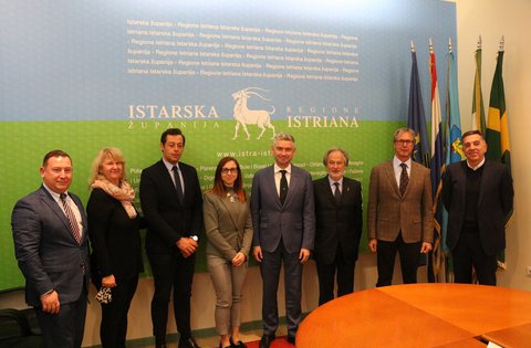 Il presidente Miletić ha incontrato i rappresentanti dell'Unione Italiana e del Consiglio della minoranza nazionale italiana della Regione Istriana