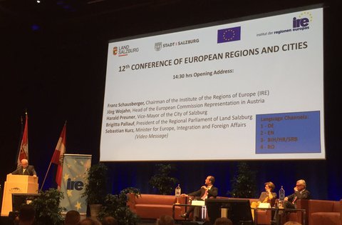 Il Presidente Flego alla 12a Conferenza europea delle regioni e delle città