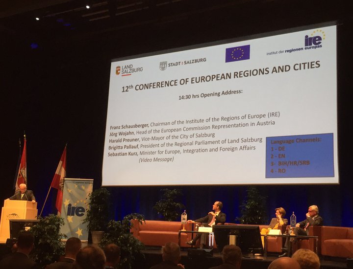 Il Presidente Flego alla 12a Conferenza europea delle regioni e delle città