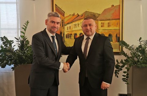 Il presidente Miletić in visita alla Regione di Vukovar e Srijem