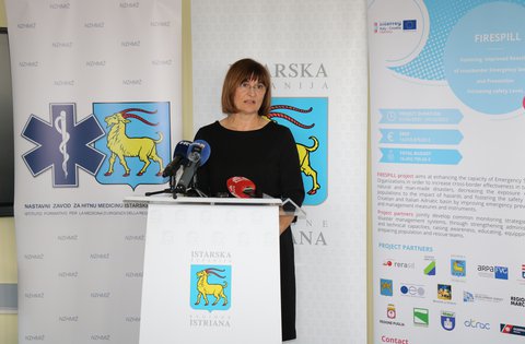 Zamjenica župana Gordana Antić imenovana načelnicom Stožera civilne zaštite Istarske županije