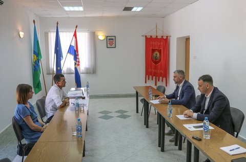 Župan Miletić službeno posjetio Općinu Lupoglav